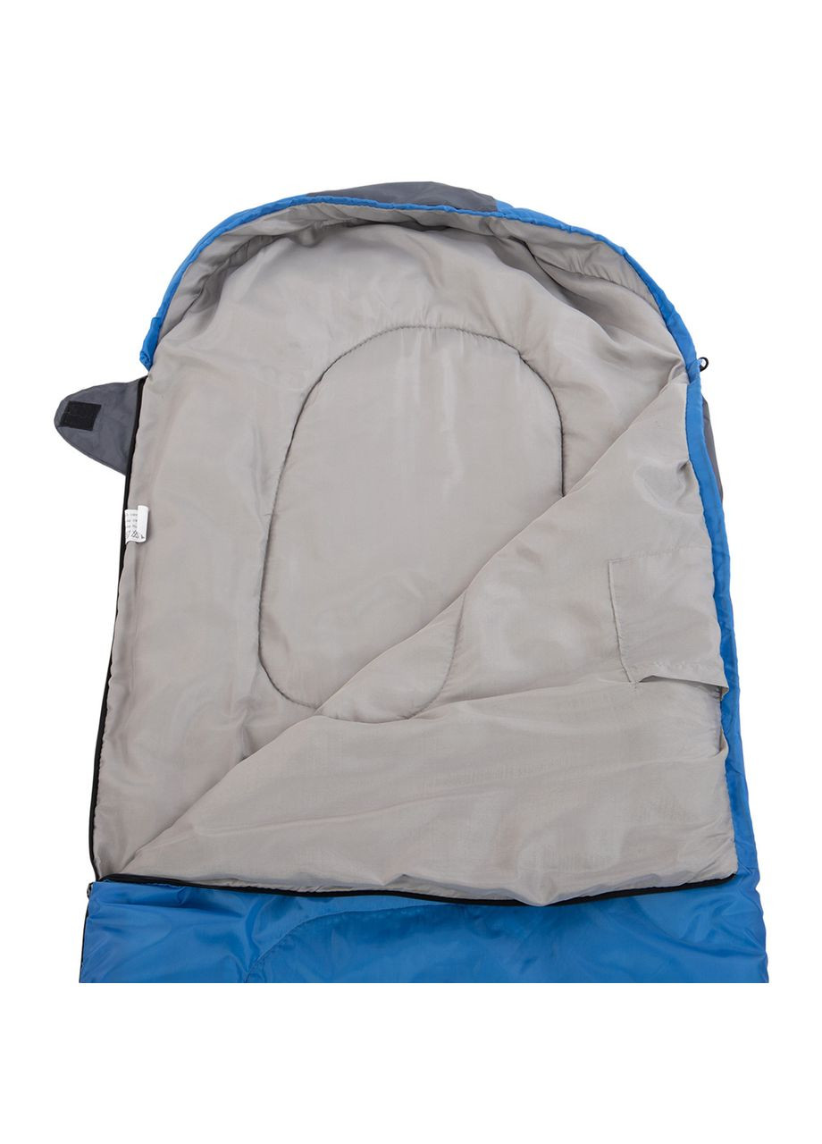 Спальный мешок Кокон (PL, хлопок, 1400г, р-р 190+30х75см, t -5 до +20, ) (SY-7371_Синий) SP-Sport (354703438)