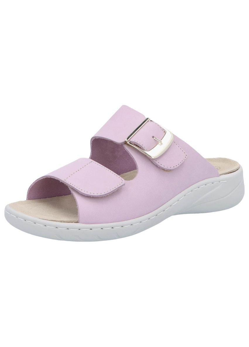 женские шлепанцы wellness special лиловые, (германия) ( ) Solidus