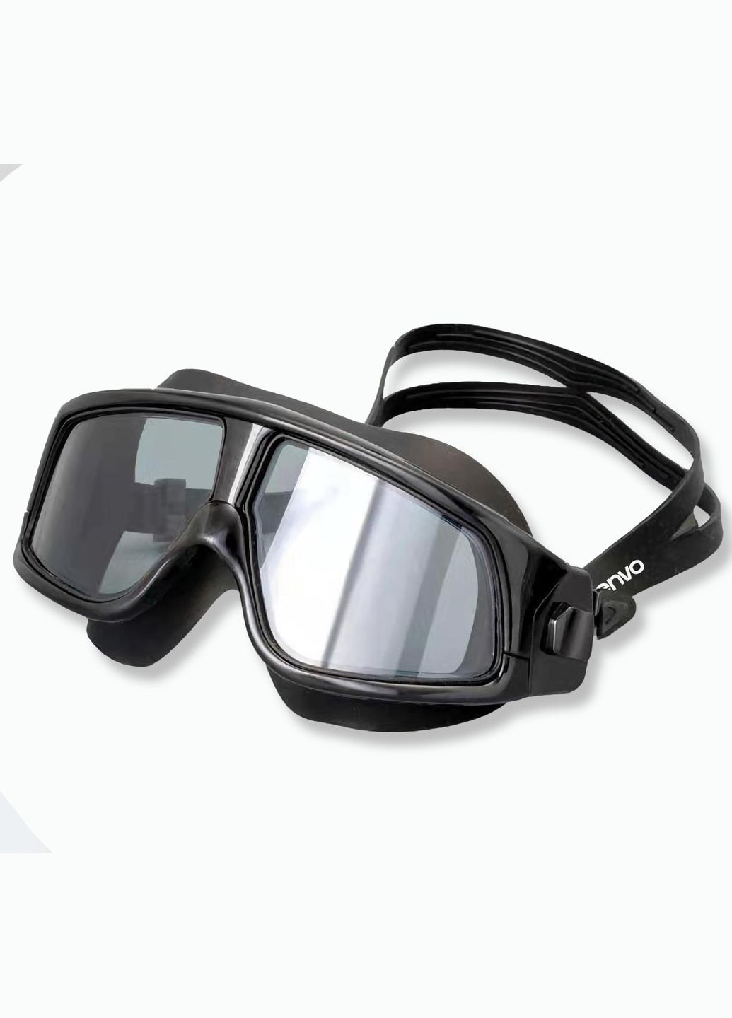 Маска для плавання Sevan Anti-fog чорна 2SM110-01 Renvo (282845228)