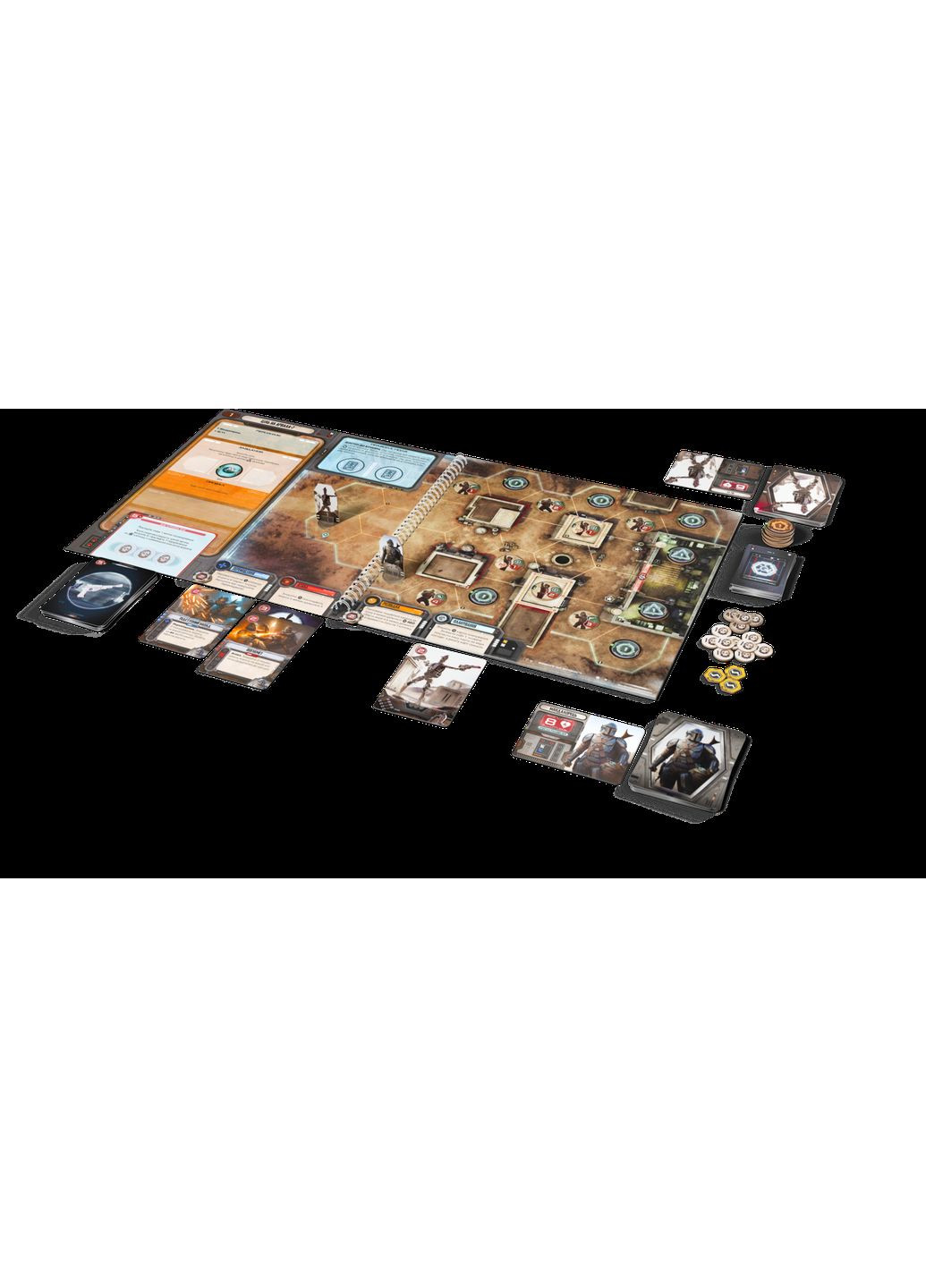 Настільна гра Зоряні війни: Мандалорець - Пригоди (Star Wars: The Mandalorian Adventures) - 1 ТК (6 шт) Geekach (371877404)