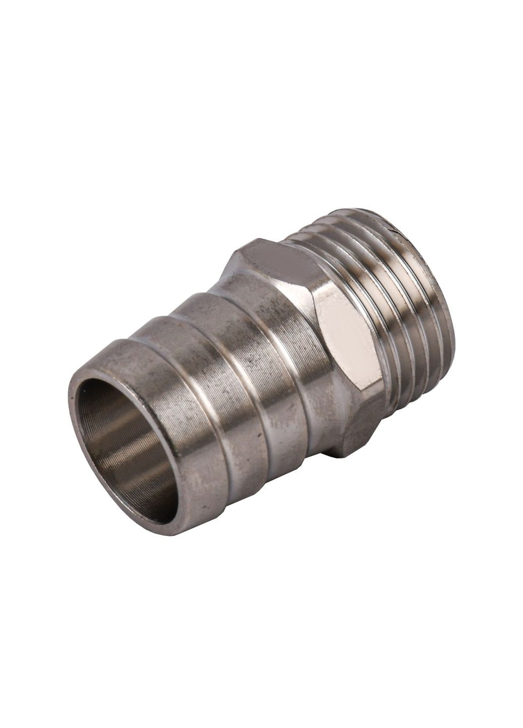 Штуцер 1/2″З 20мм нержавіючий SU3J2S optimum (351851575)