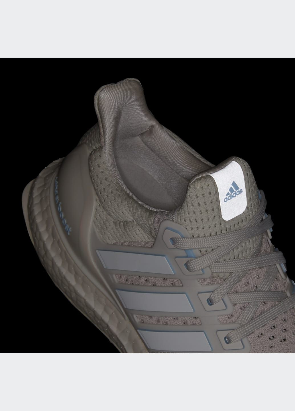 Кроссовки Ultraboost 1.0 adidas серые всесезоны (305843217)