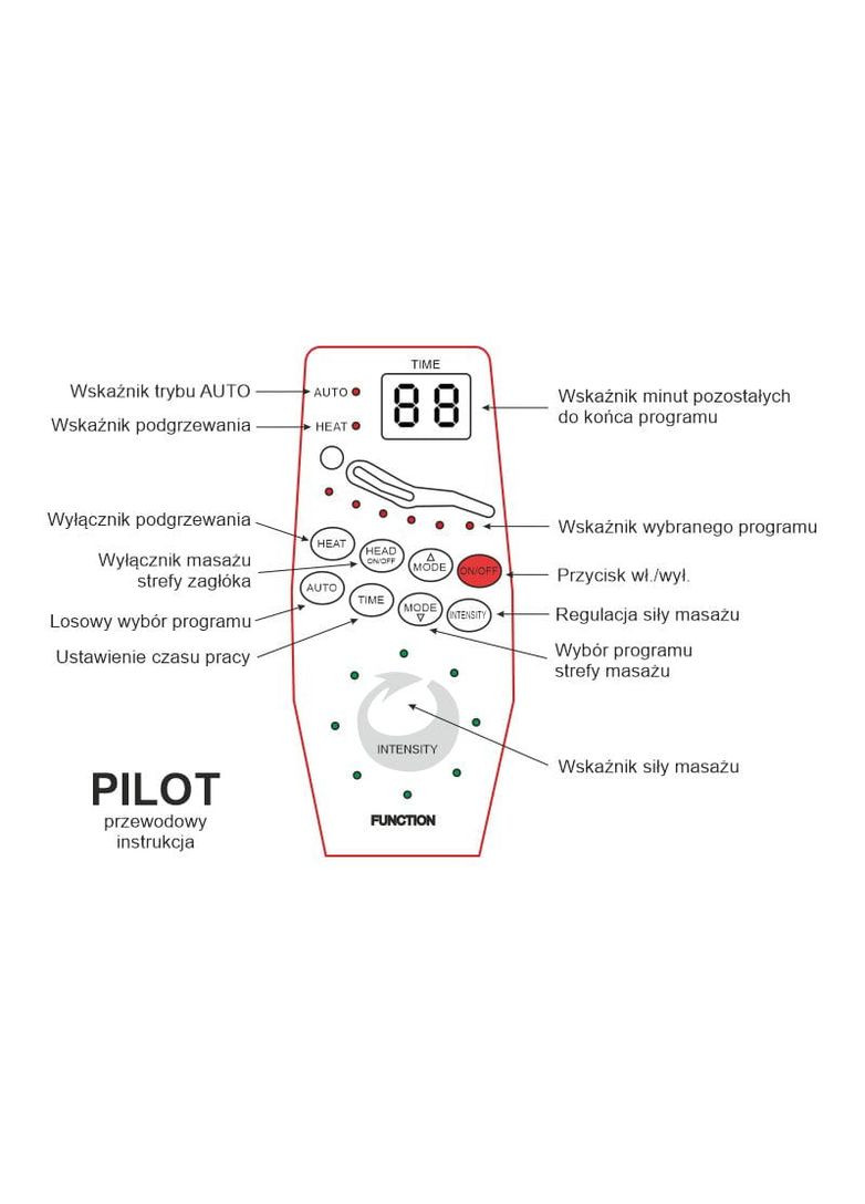 Крісло розкладне NEPTUN M (Функція масажу) VELVET Сірий NEPTUNMVSZ Signal (372178566)