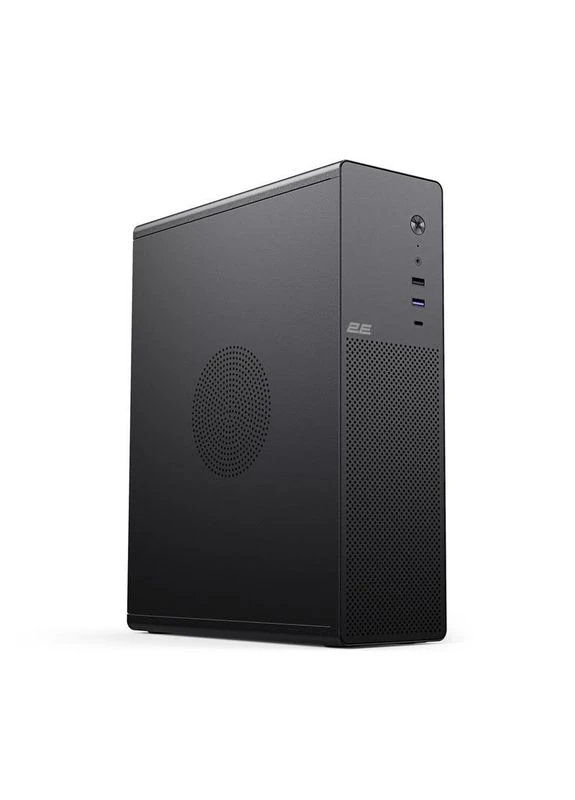 Корпус -V90B-400 Credo Slim V90B-400 з БЖ -V90B-400 ATX400, 1xUSB3.0, 1х USB 2.0, 1xUSB Type-C, 2x90мм, VGA 390мм, mATX, 2E (398830145)