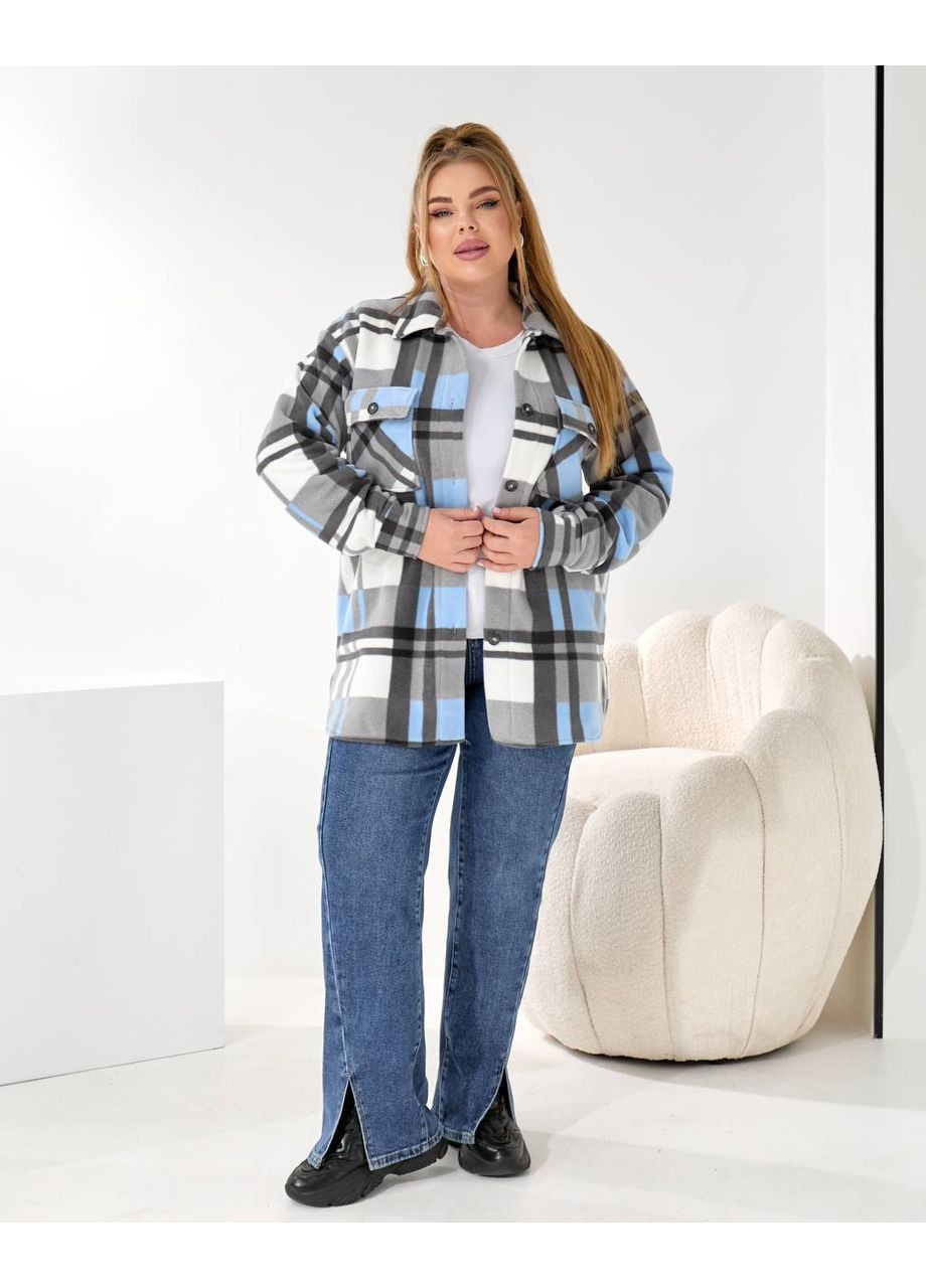 Голубой демисезонный кардиган GD/GL Модний простір