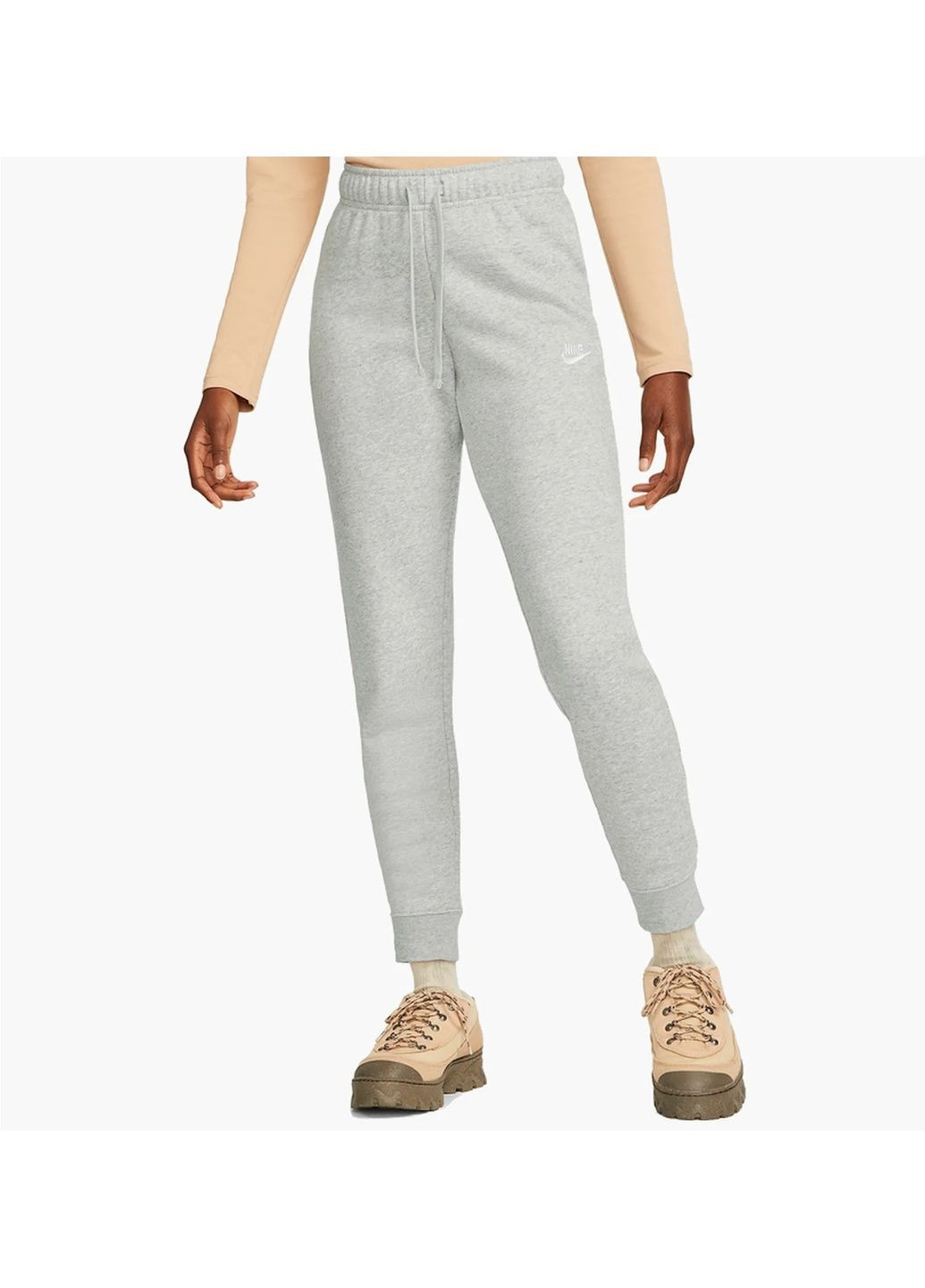 Брюки женские Sportswear Club Fleece Grey Dq5174-063 Nike (364662467)