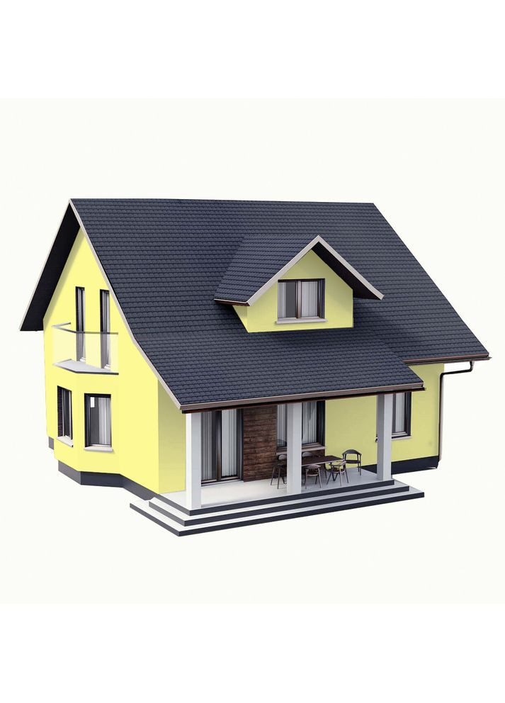 Фарба Фасадна Силіконфасад 0530-G90Y Голденик 1л SkyLine (353690852)