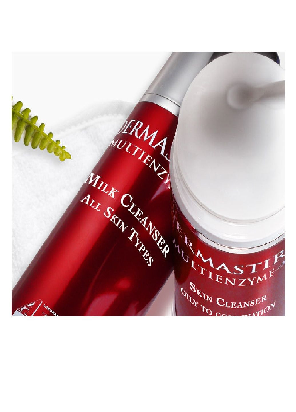 Очищающее молочко для всех типов кожи Multienzyme 150 мл Dermastir (318678549)