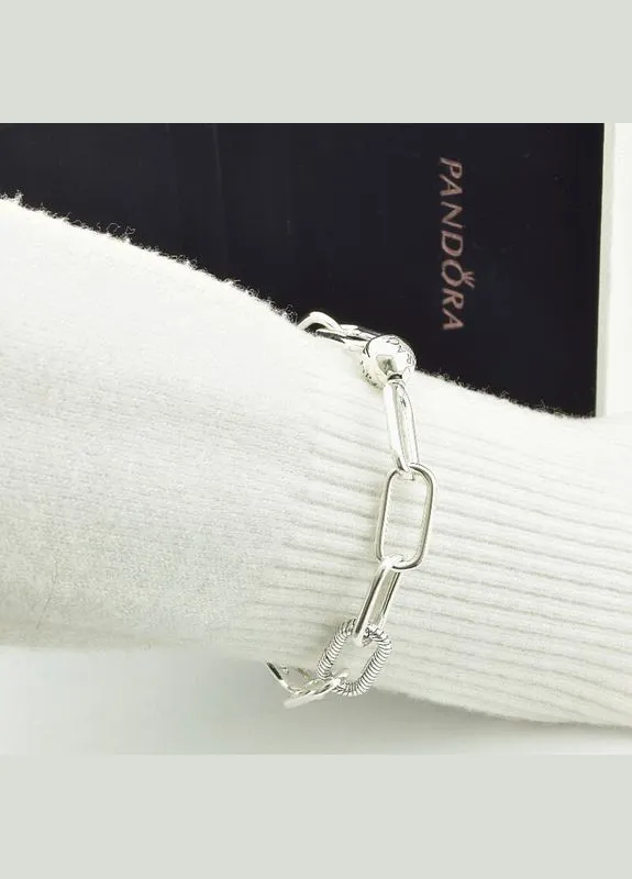 Срібний ланцюговий браслет Pandora Me No Brand (318562634)