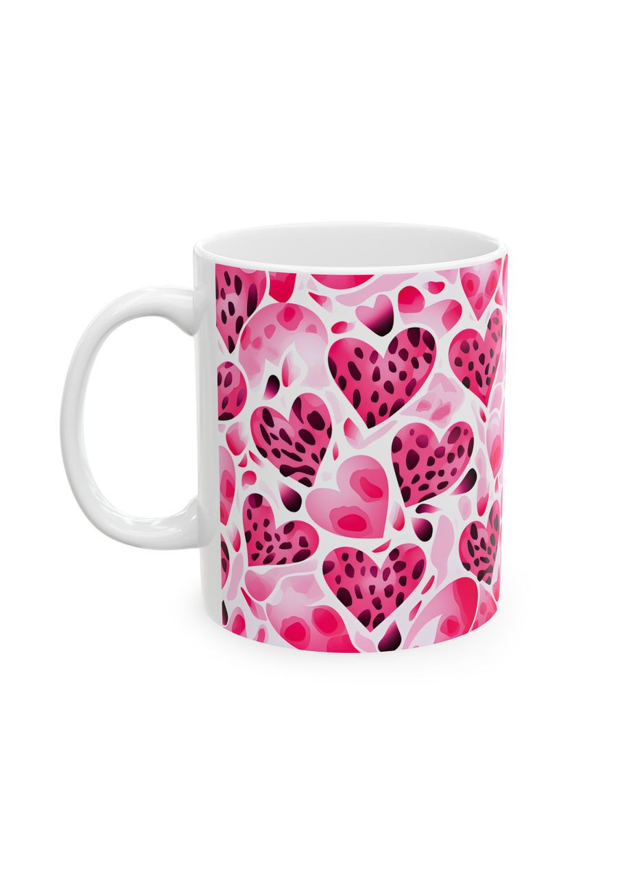 Керамічна чашка з дизайном "Палітра сердець" - 37 No Brand (368671428)