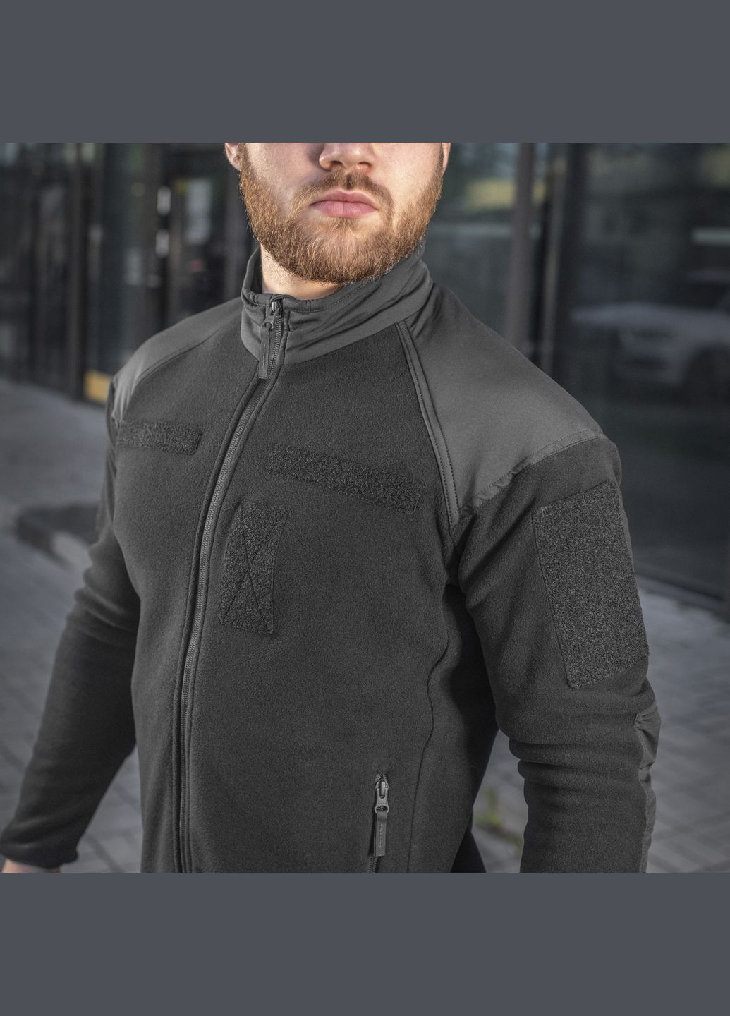 Куртка Combat Fleece Jacket Black ( ) M-TAC (303415071)