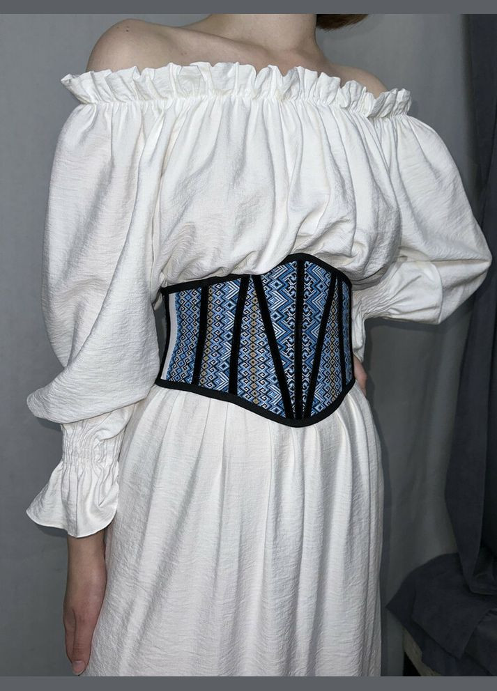 Корсет жіночий вишитий в українському стилі MKGM104-1 Modna KAZKA (336933915)