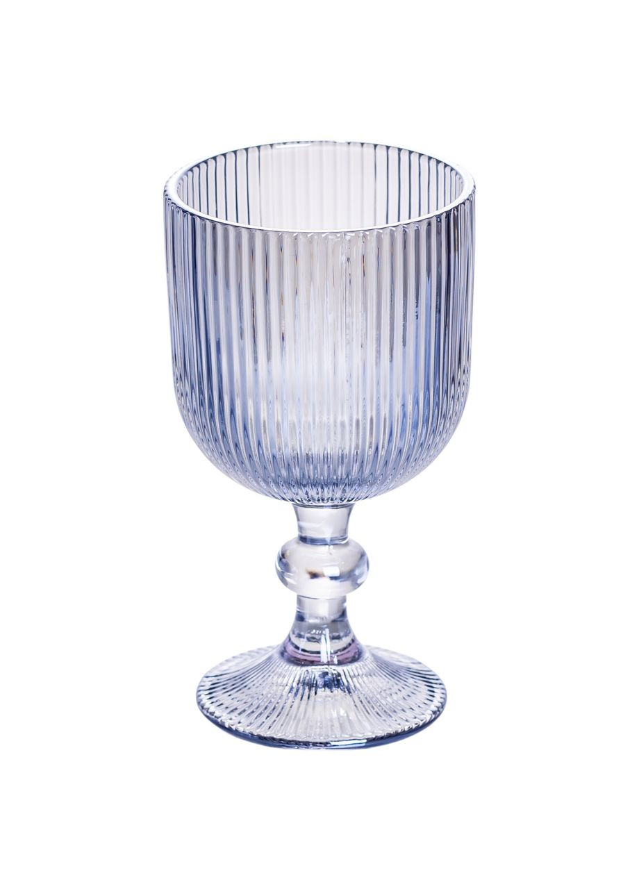 Набор бокалов для вина 6 (шт) по бокалы под вино 300 (мл) на ножке бокалы винные HP7115BL (A-047409) Yiwu (370381736)