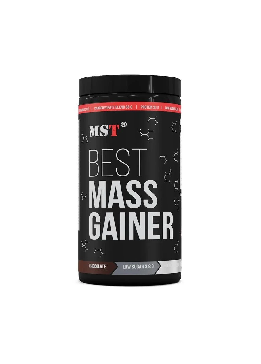 Высокоуглеводный гейнер Best Mass Gainer шоколад 1000 г MST (361349269)