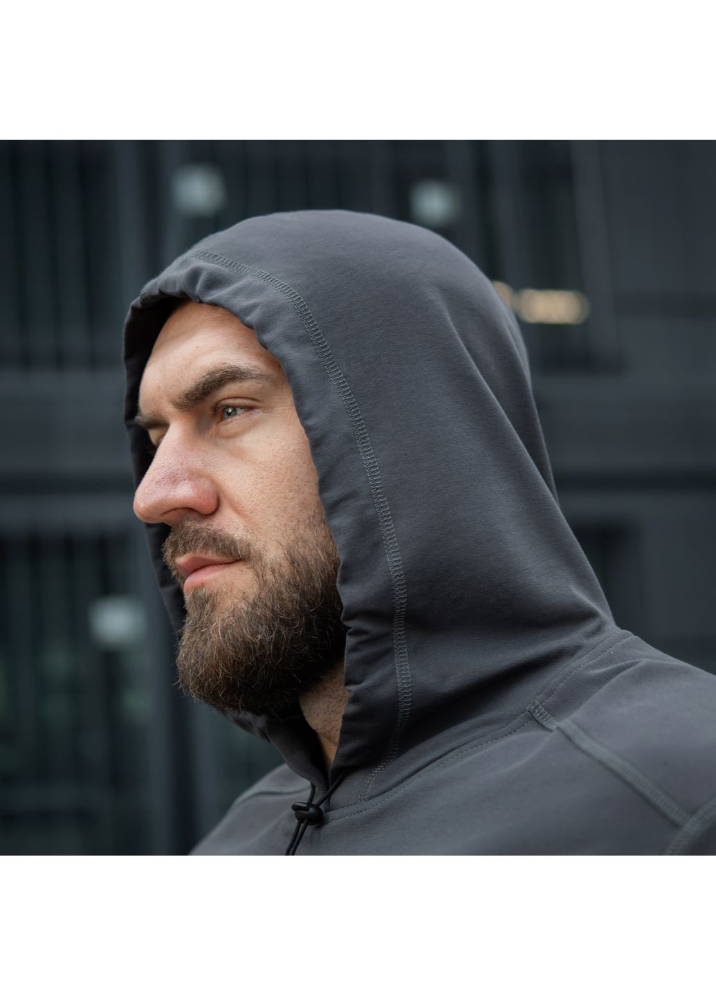 Кофта Hoodie Born by Revolution Dark Grey ( ) M-TAC (345702175)