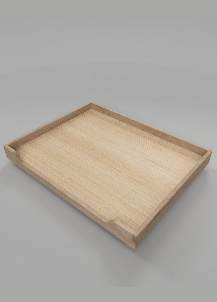 Лежак дерев'яний для собаки з дерева Гротус 100х70 бланже (ЛЖК-0010101) No Brand (328450176)