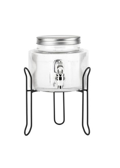 Лимонадниця з краном на металевій підставці "Еліксир бадьорості", 2,5 л (9227-001) ELISEY (323467359)