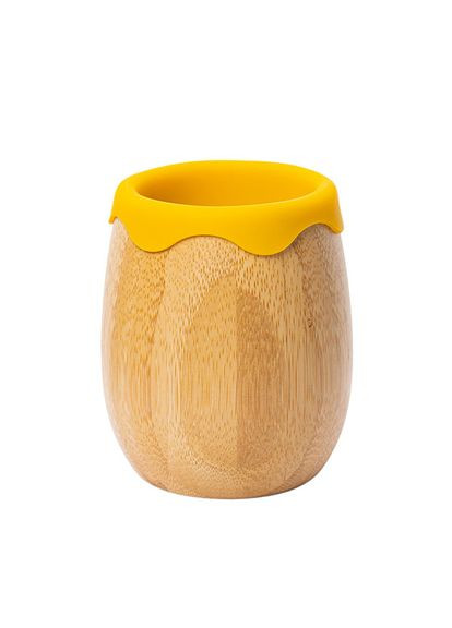 Набір дитячого посуду 2в1 Єдиноріжка Коричнево-жовтий 2 шт (310214) Бабака (326806649)