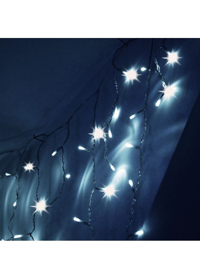 Гирлянда электрическая «Бахрома», 300 LED, 12м, холодный белый, от сети Chomik (369144813)