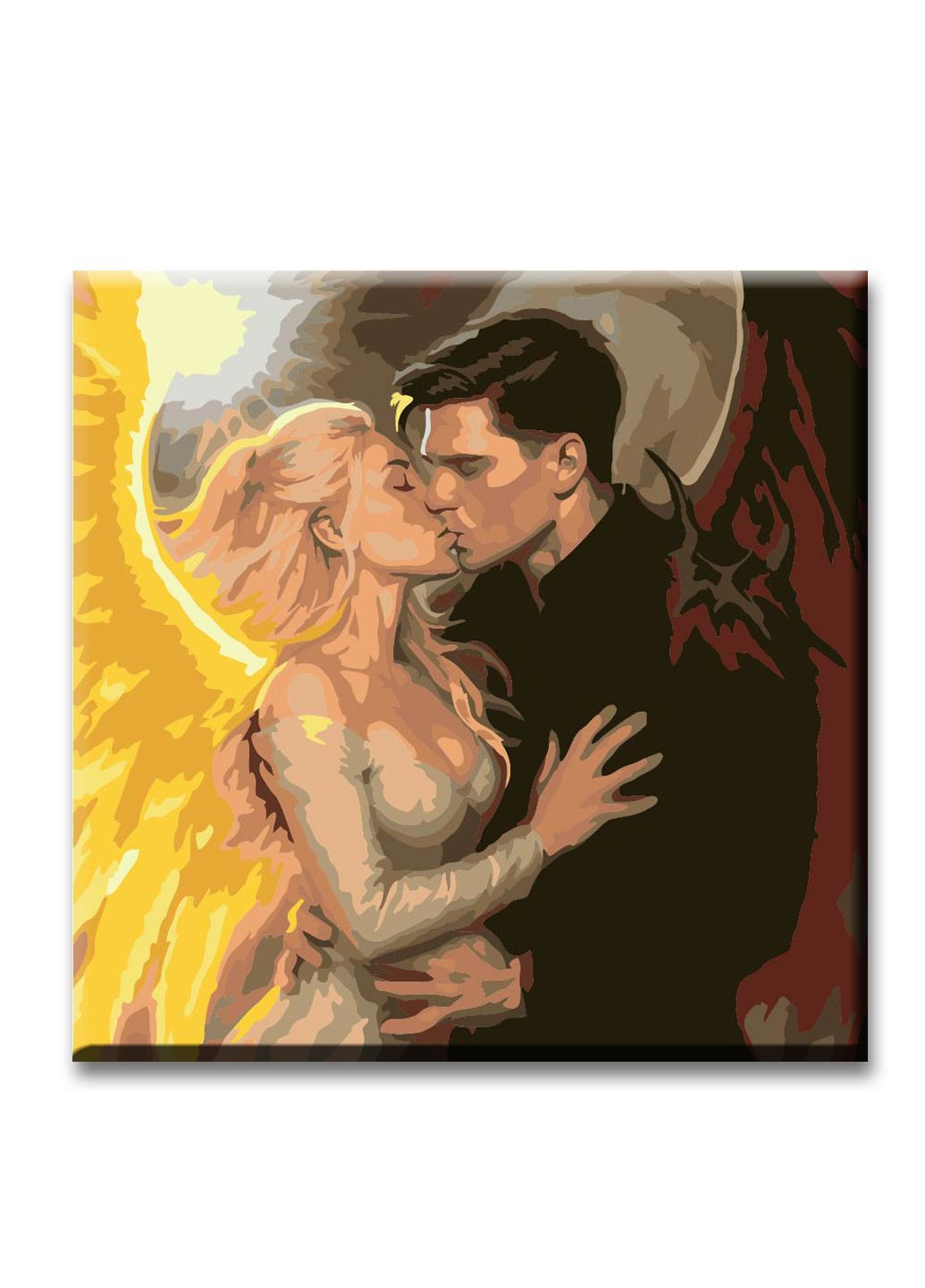 Картина по номерам 30*30 см Люцифер и Вики ArtStory (363867830)