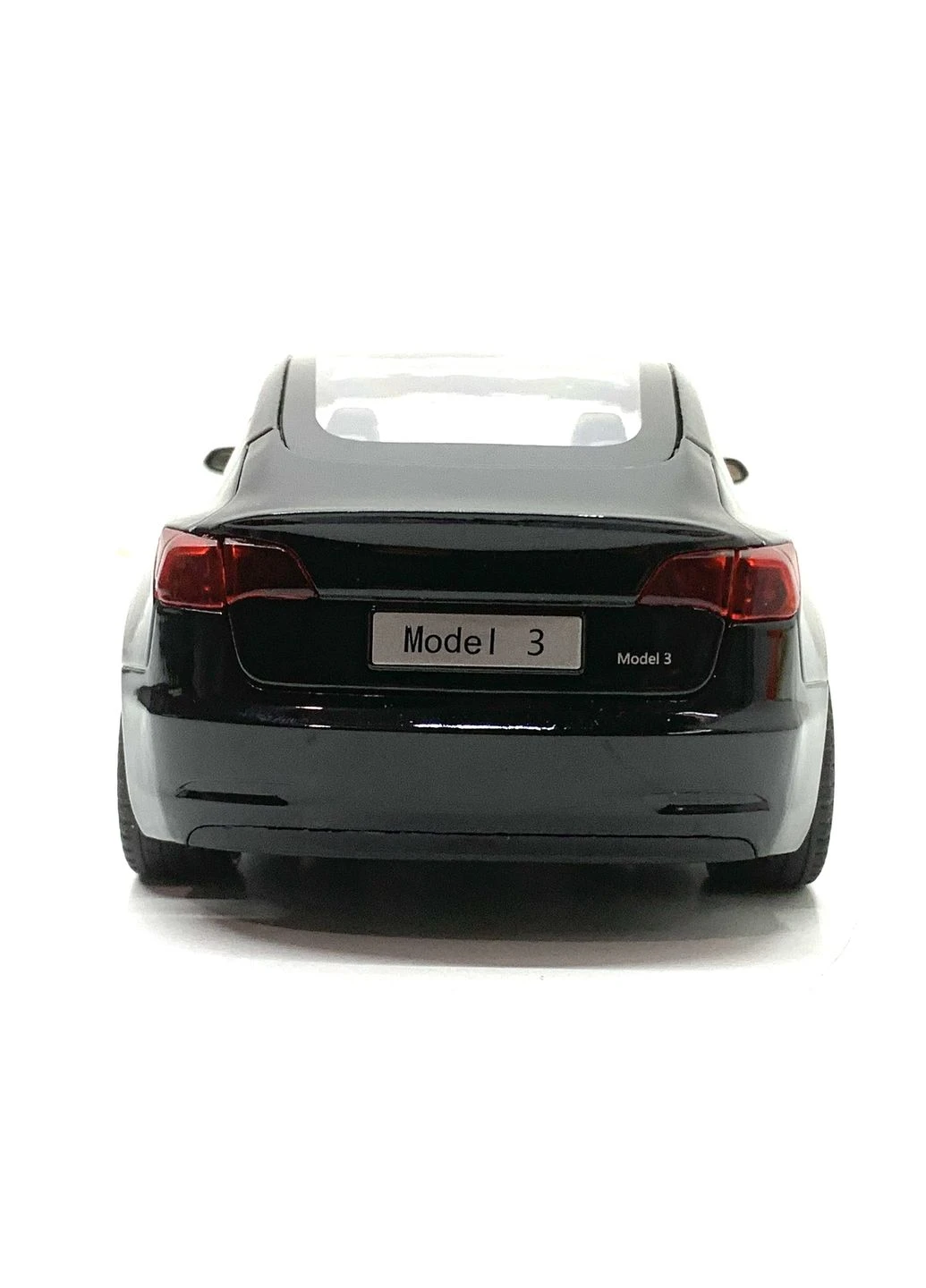 Машина Tesla Model 3 инерционная масштаб 1:24 открываются двери капот багажник 20,5 см Черная (AP-2064) No Brand (302215382)