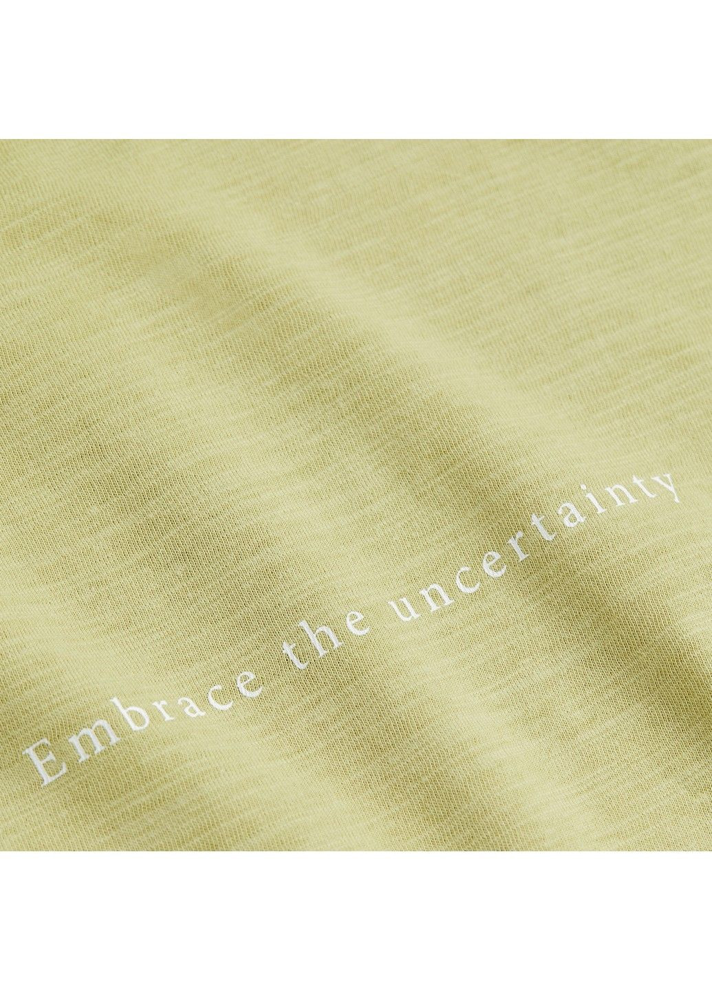 Салатовая футболка H&M