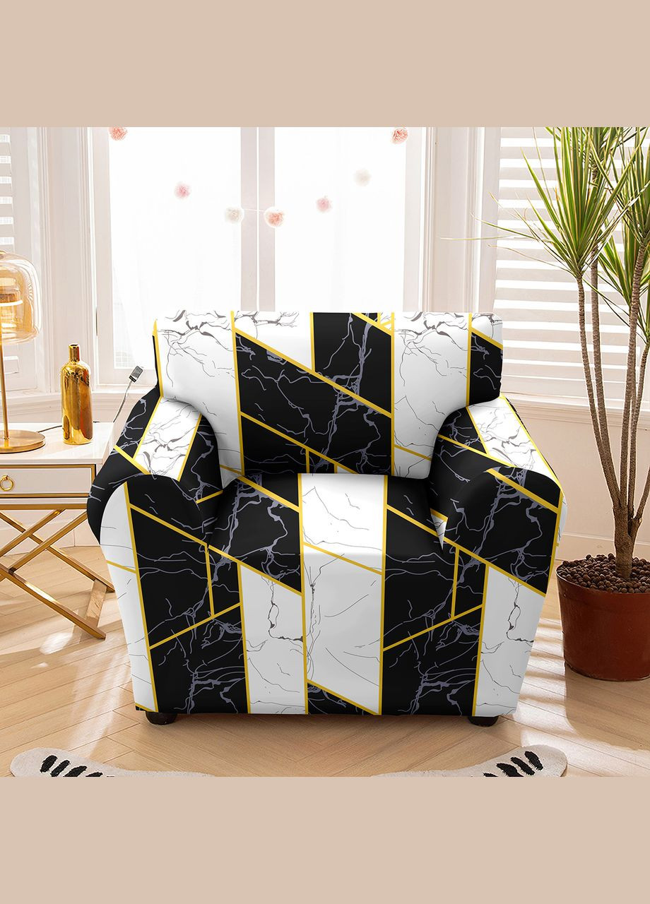 Чехол на кресло трикотажный универсальный 017 Love You (306459621)