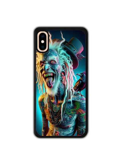 Чохол для Apple Iphone X Чорний No Brand (302084598)