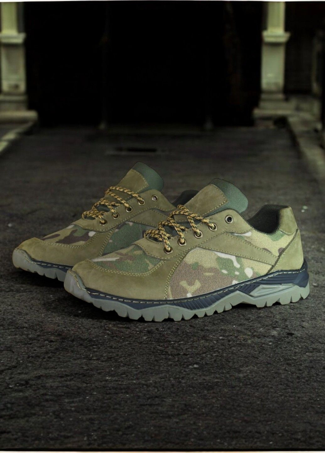 Кросівки Жіночі Демісезонні Тактичні. 36-48р Олива+Піксель. Гідрофобна натуральна шкіра! MSDF-2141 No Brand (301138806)