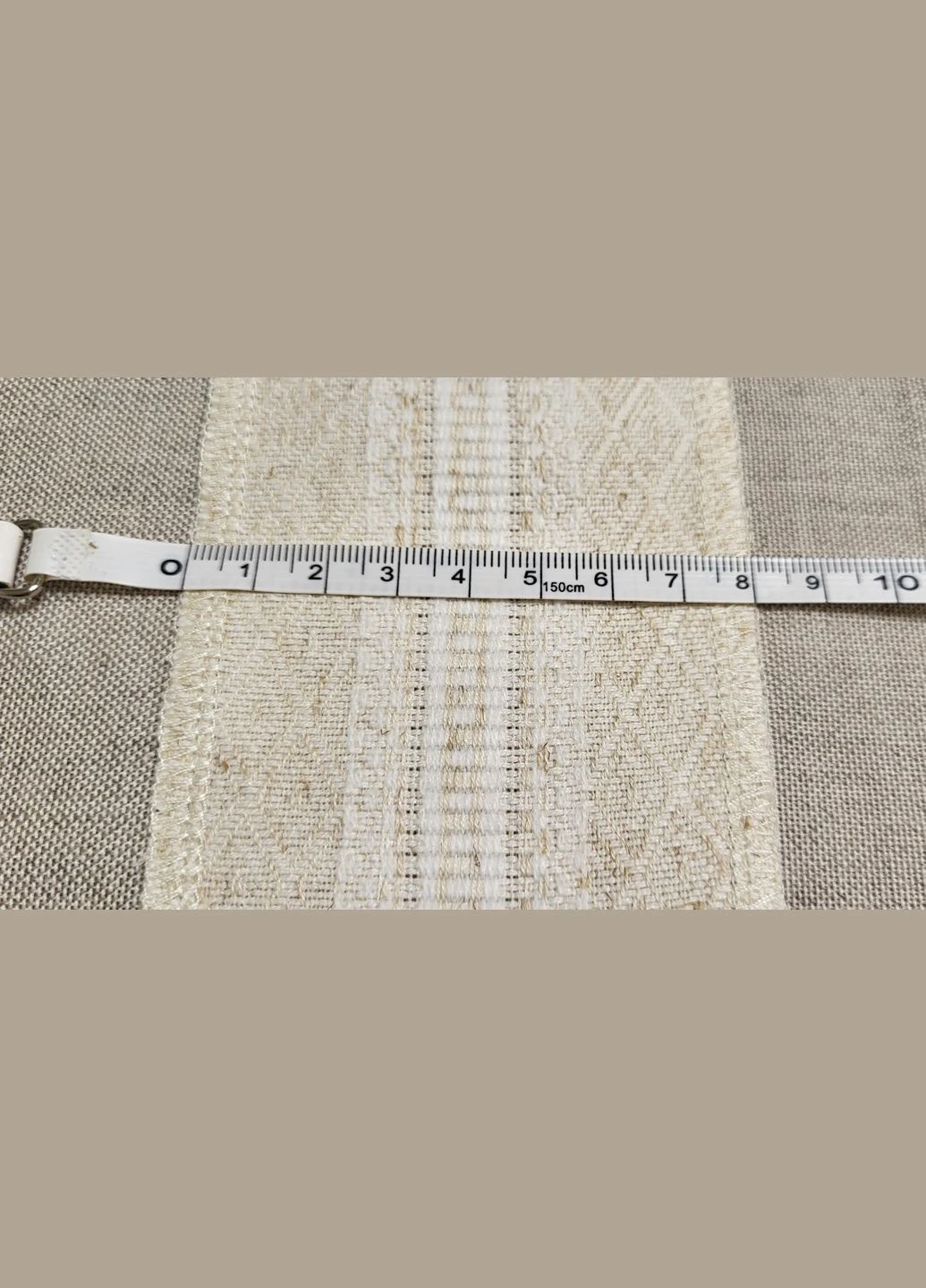 Этно-лента с вышивкой "Нота льняна"_8см Hand Made (341538753)