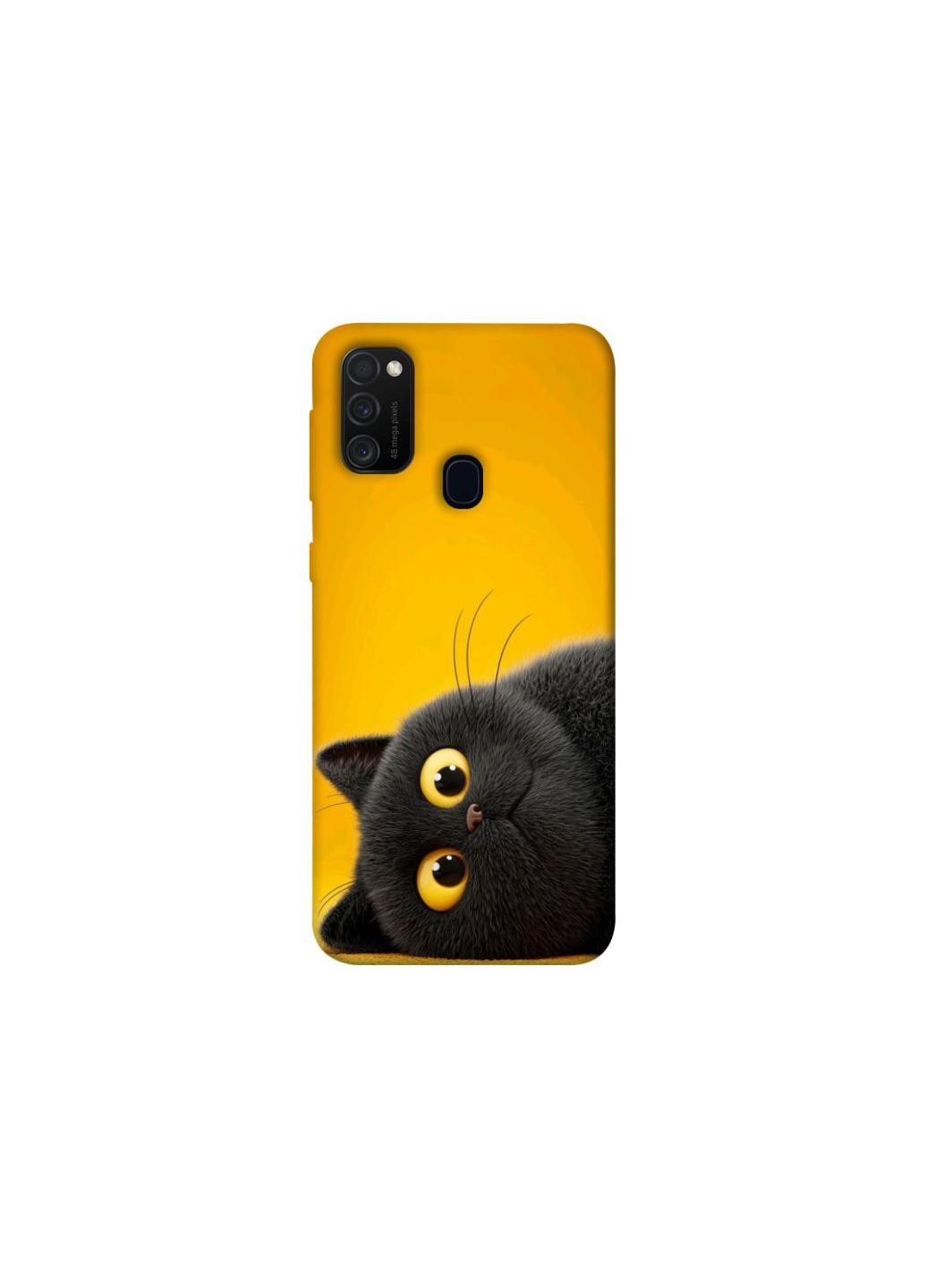 Чехол на Samsung Galaxy M21 This is Cat Frontalka (355319493)
