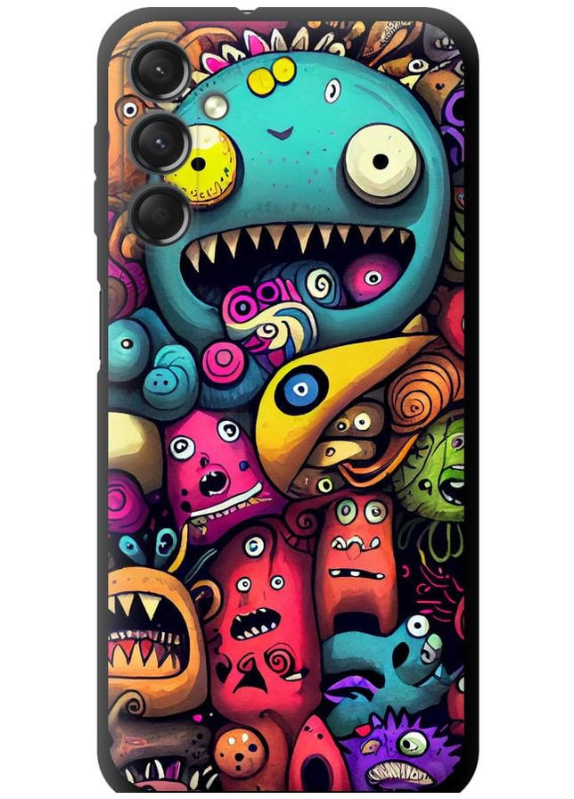 TPU чехол 'Cмешные монстры' для Endorphone Samsung Galaxy A24 A245F (302394220)