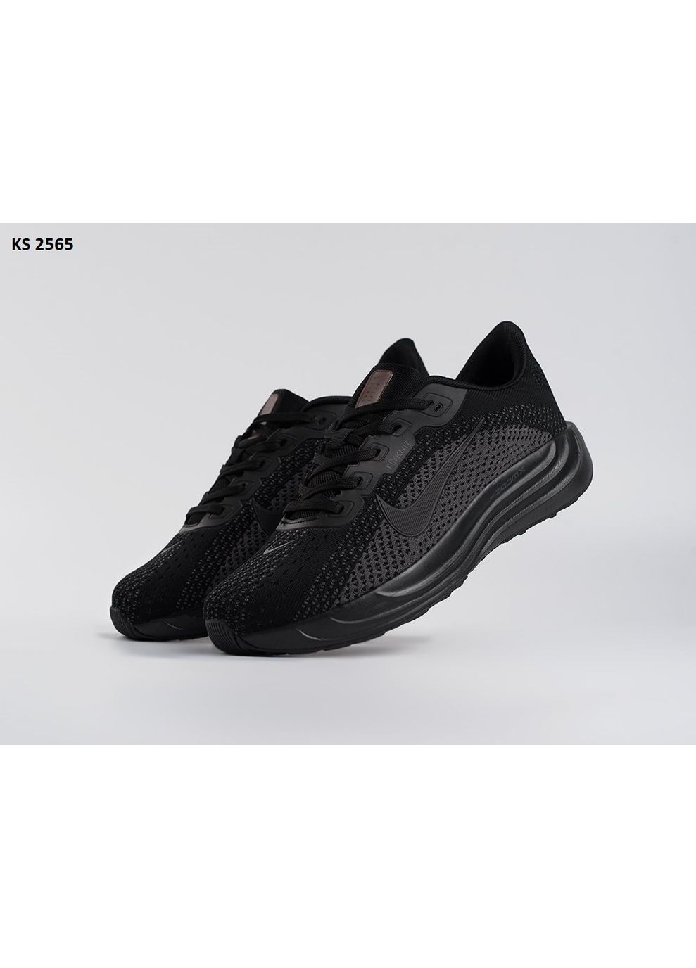КРОСІВКИ ЖІНОЧІ NIKE PEGASUS PLUS BLACK НАЙК ПЕГАСУС No Brand чорні демісезони (367171236)