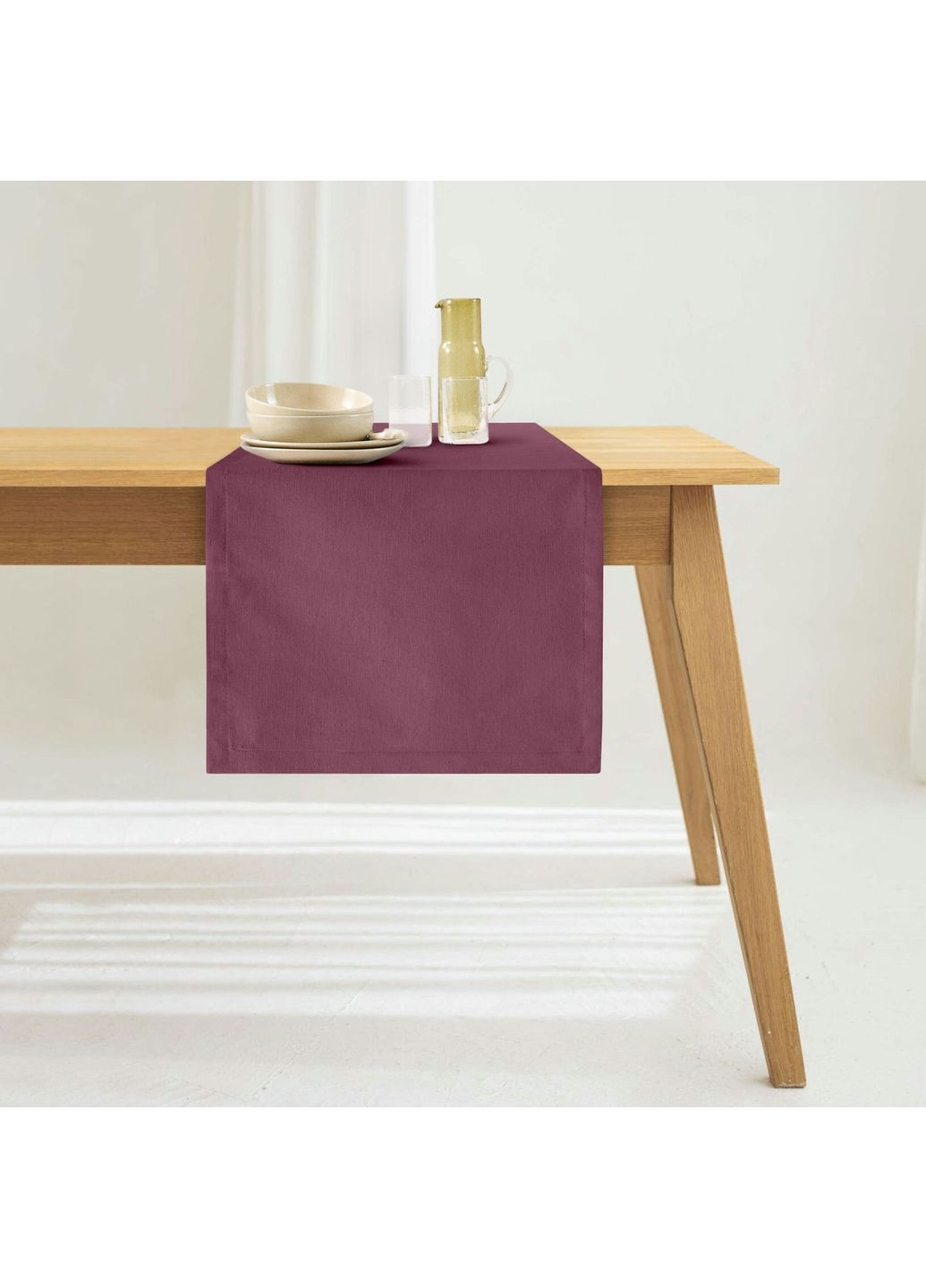 Ранер на стол CORAL 40х150 см Лавандовый Cosas (372990826)