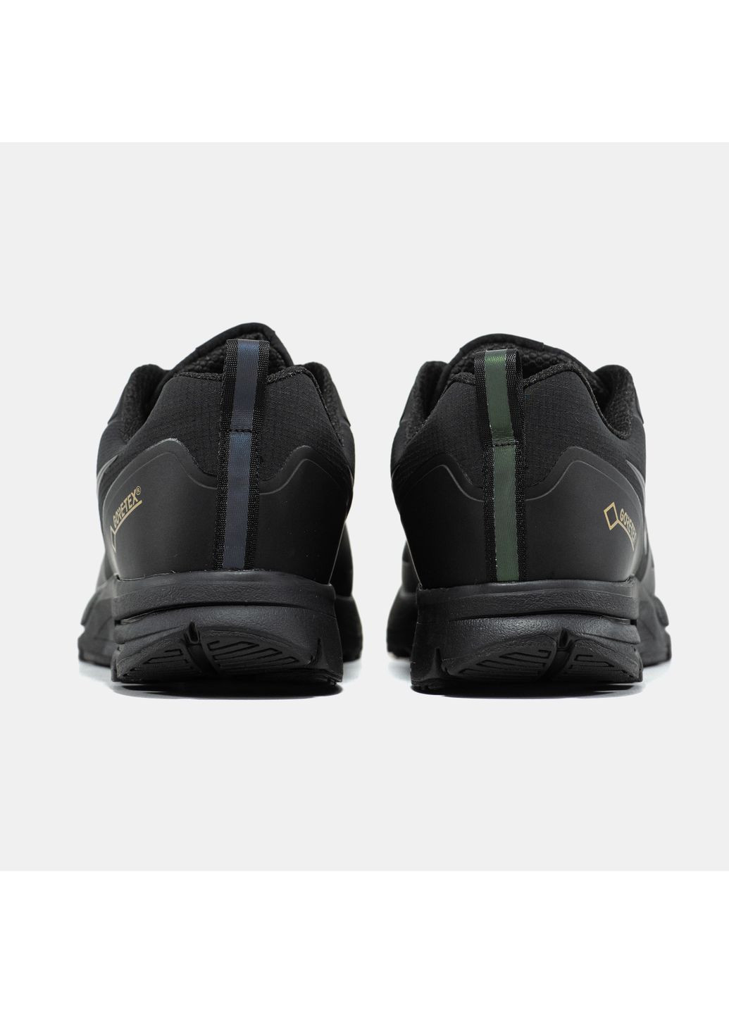 Черные демисезонные кроссовки мужские nike zoom structure 37x gore-tex black | найк зум структур 37х термо черные No Brand