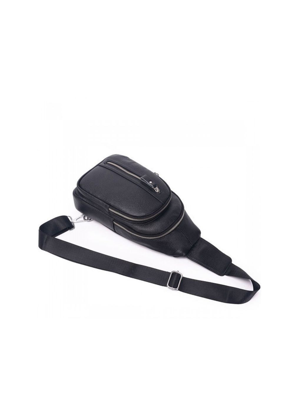 Кожаный мужской слинг на плечо с отделением открытого типа и двумя основными отделениями Tiding Bag (298570563)