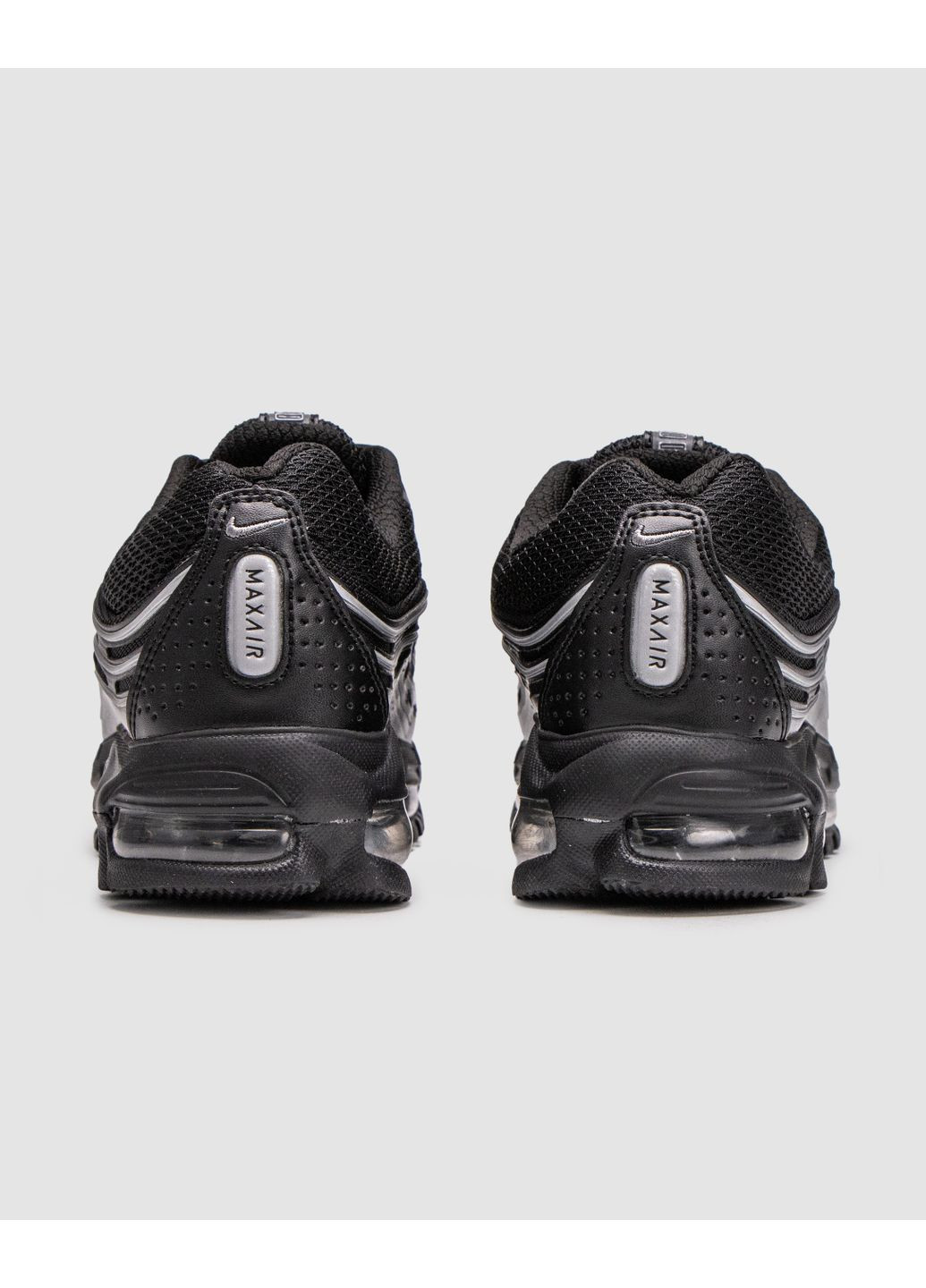 КРОССОВКИ ЖЕНСКИЕ NIKE COMME DES GARCONS HOMME PLUS X AIR MAX TL 2.5 BLACK / SILVER НАЙК No Brand чёрные демисезоны (368887844)