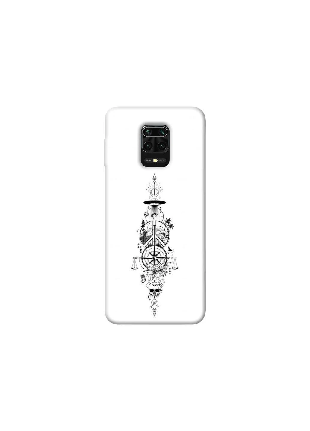 Чохол на Xiaomi Redmi Note 9s / Note 9 Pro / Note 9 Pro Max Tattoo ver.7 Frontalka (393371483)