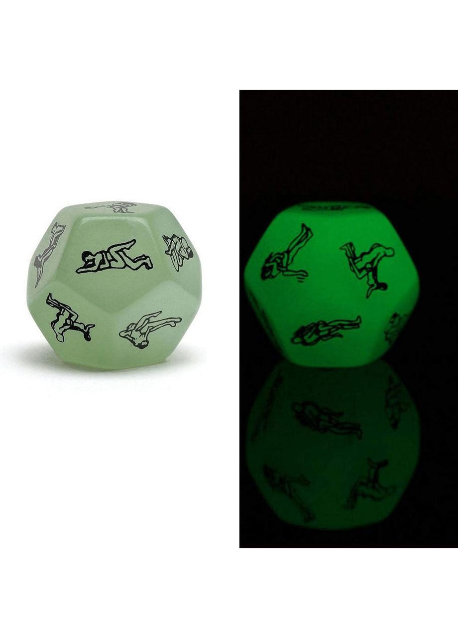 Еротичні кубики з позами для сексу неоновий, що світиться, для дорослих ігор 12 сторін із позами Камасутри China (317747578)