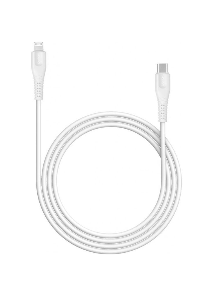 Дата кабеля (m481349) Canyon USB-C to Lightning 1.2m MFI White (367068243)