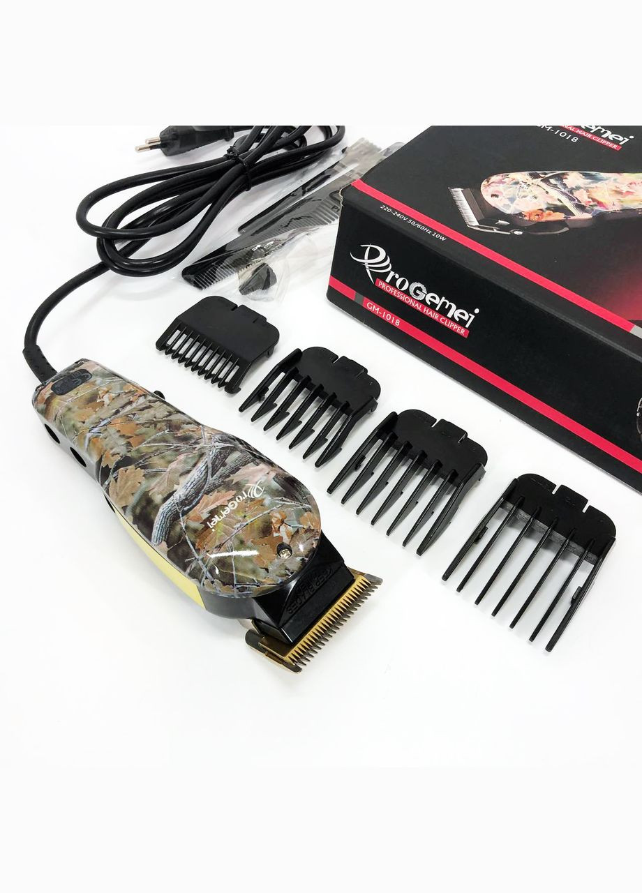 Машинка для стрижки волос с насадками GM-1018 Gemei (331162730)