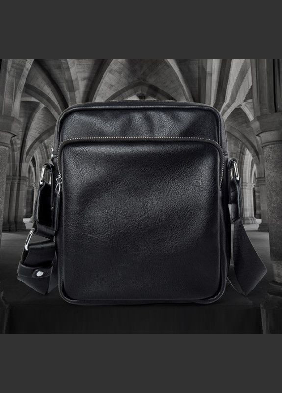 Якісна чоловіча сумка планшетка екошкіра чорна Eton (334730449)