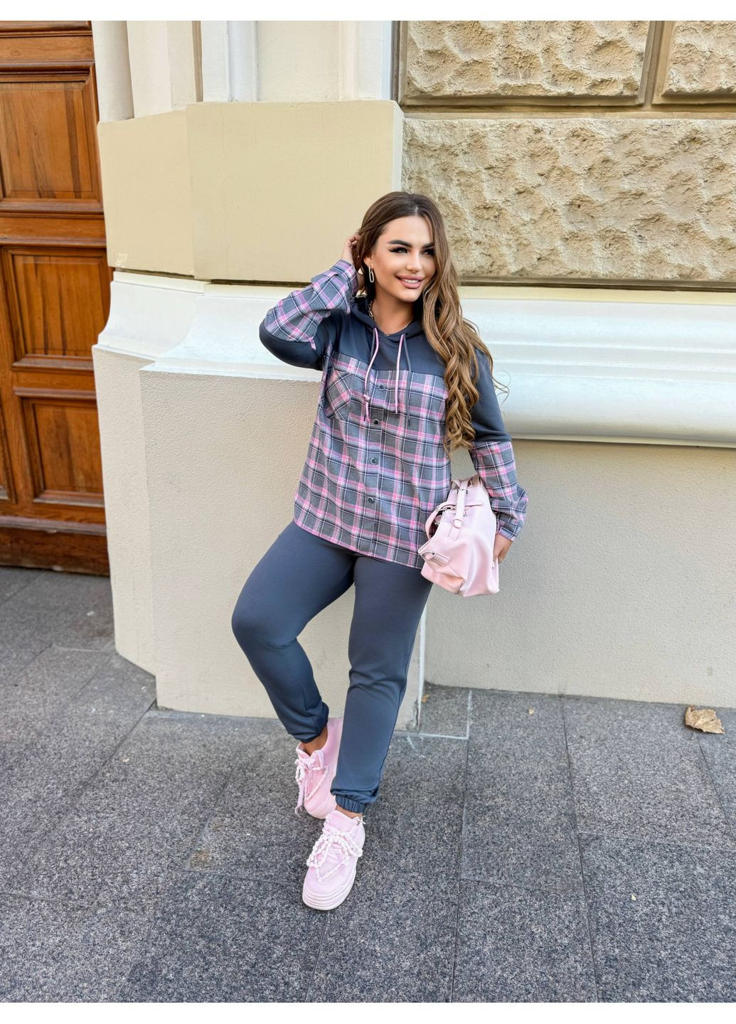 Женский костюм прогулочный больших размеров Style Point (357238057)