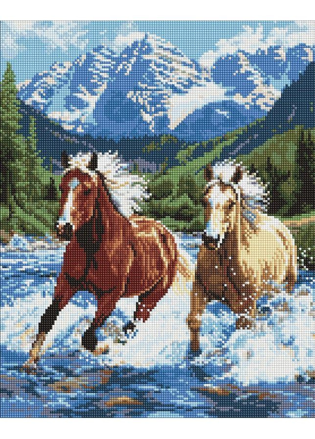 Алмазная мозаика Сила в движении Идейка 40 х 50 AMO20010 IDEYKA (369930338)