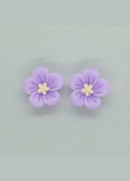 Сережки дитячі кліпси для вух без пробивання вуха "Квіткова Пишність" ніжно рожеві Liresmina Jewelry (289533641)