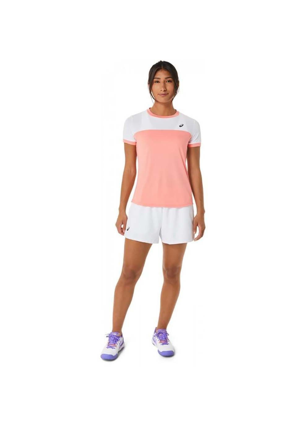 Женская футболка COURTS TOP Коралловый Asics - (333961462)