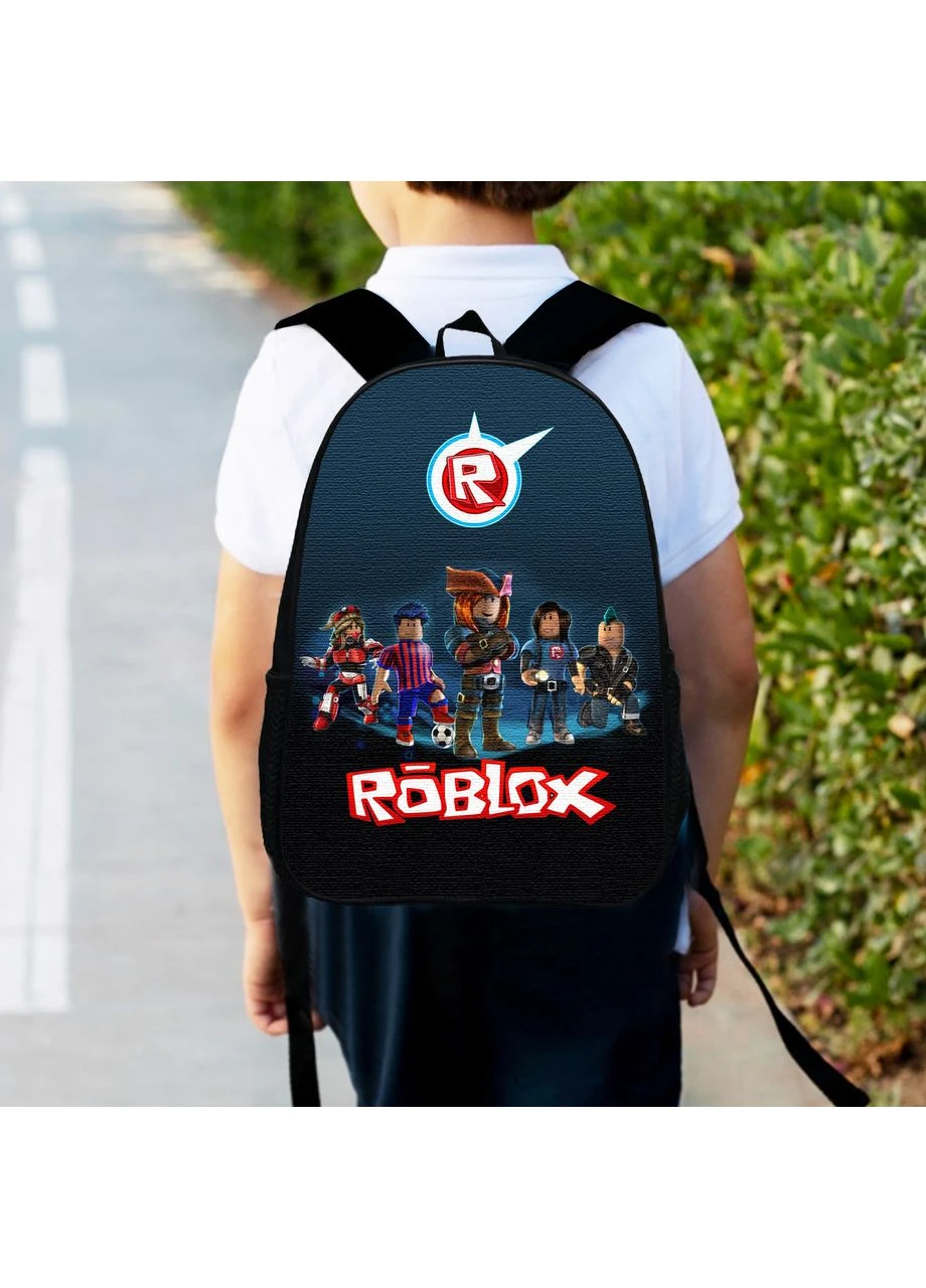 Рюкзак детский роблокс "Roblox" 34х27см, городской ранец для мальчика с принтом (00378) No Brand (390068434)