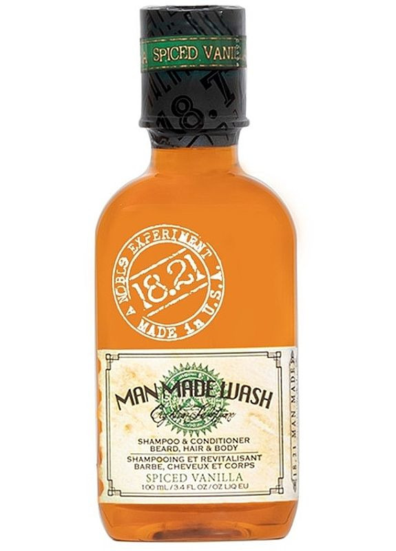 Гель для душа, шампунь и кондиционер для мужчин "Проносы и ваниль" Spiced Vanilla 946ml (2-1142754) 18.21 Man Made (369796436)