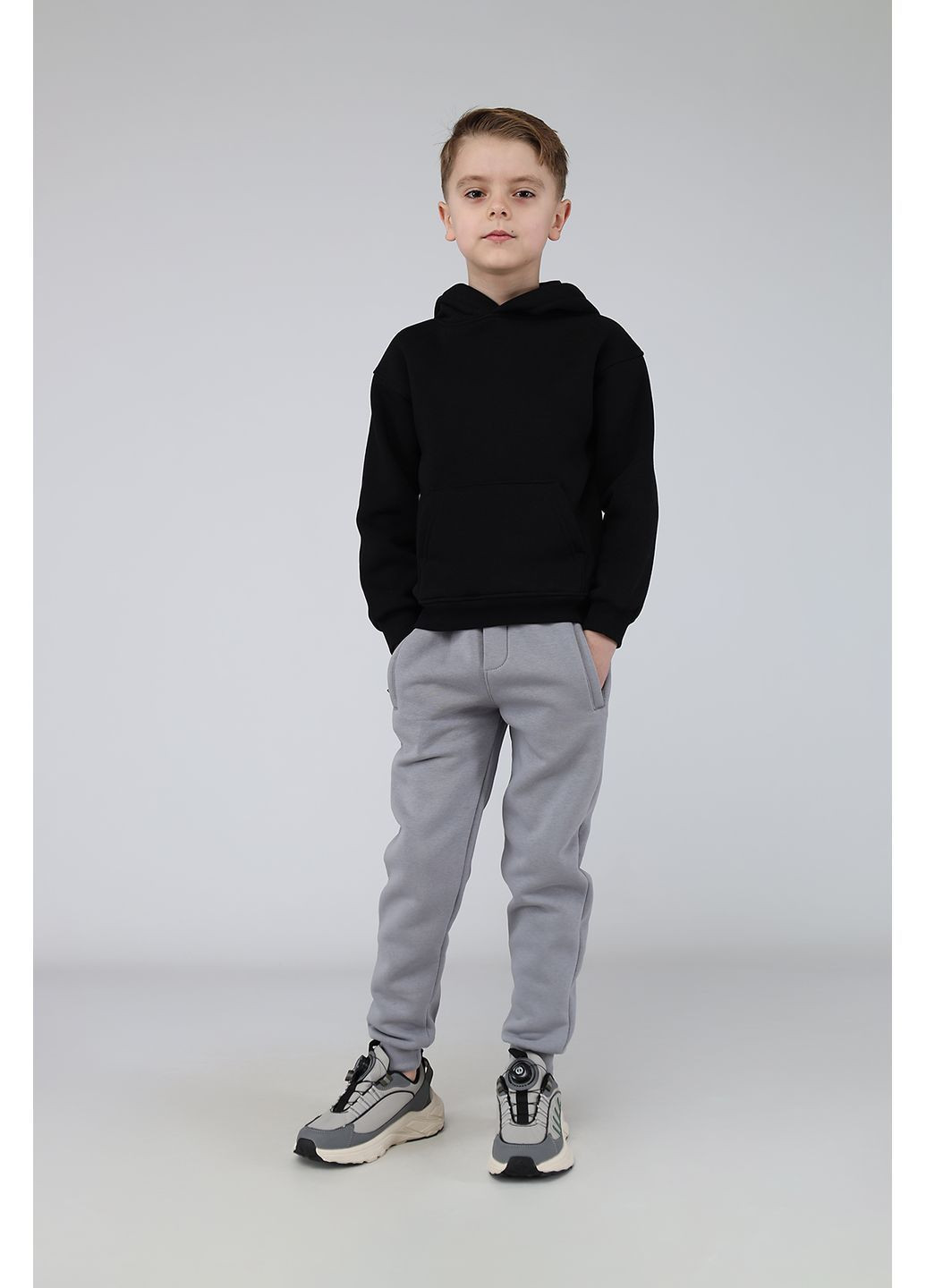 Худи для мальчика цвет черный ЦБ-00284942 Yuki (370949318)