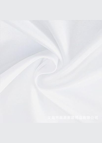 Шторка для ванной и душа 180x180 см водонепроницаемая, штора для душевой и ванной комнаты с крючками, белая No Brand (337341959)